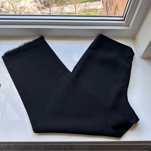 Elizabeth and James Black Pants with Fringe